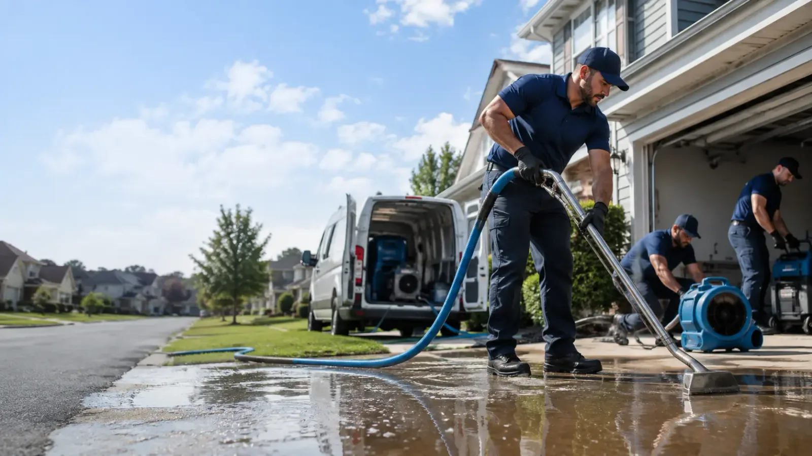 Flood Damage Restoration in Noble, LA
